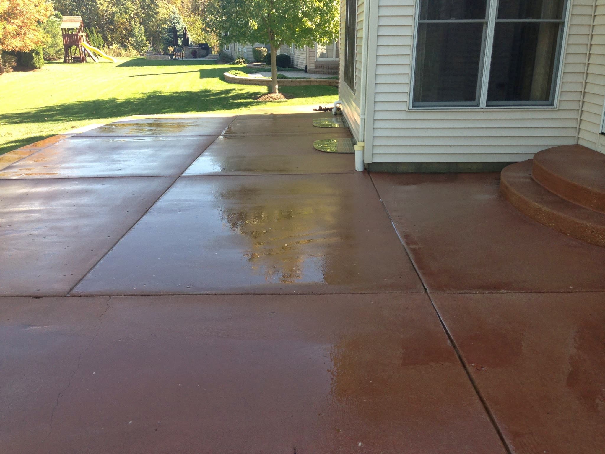 Concrete Pressure Washing Chicago After