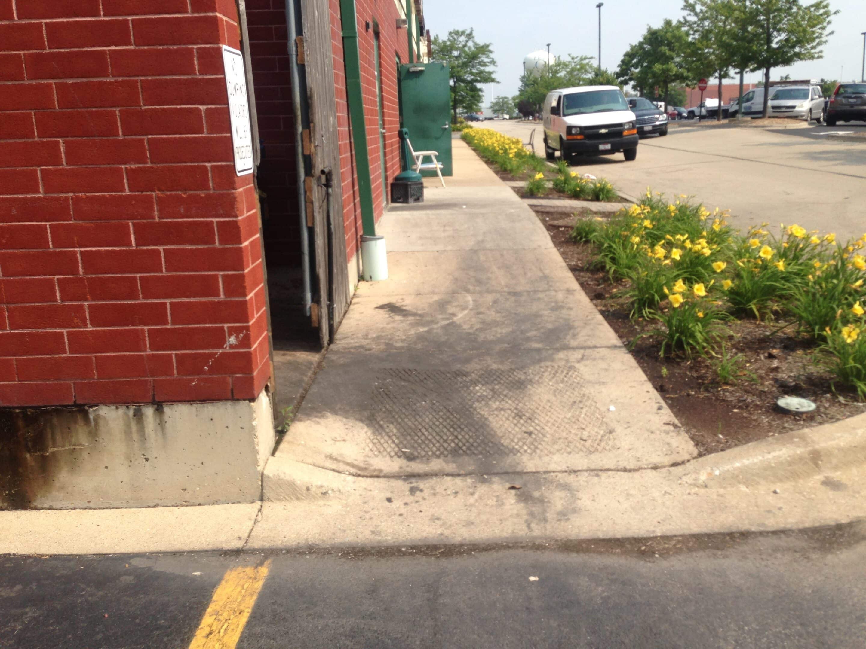 Commercial Concrete Cleaning Chicago Before